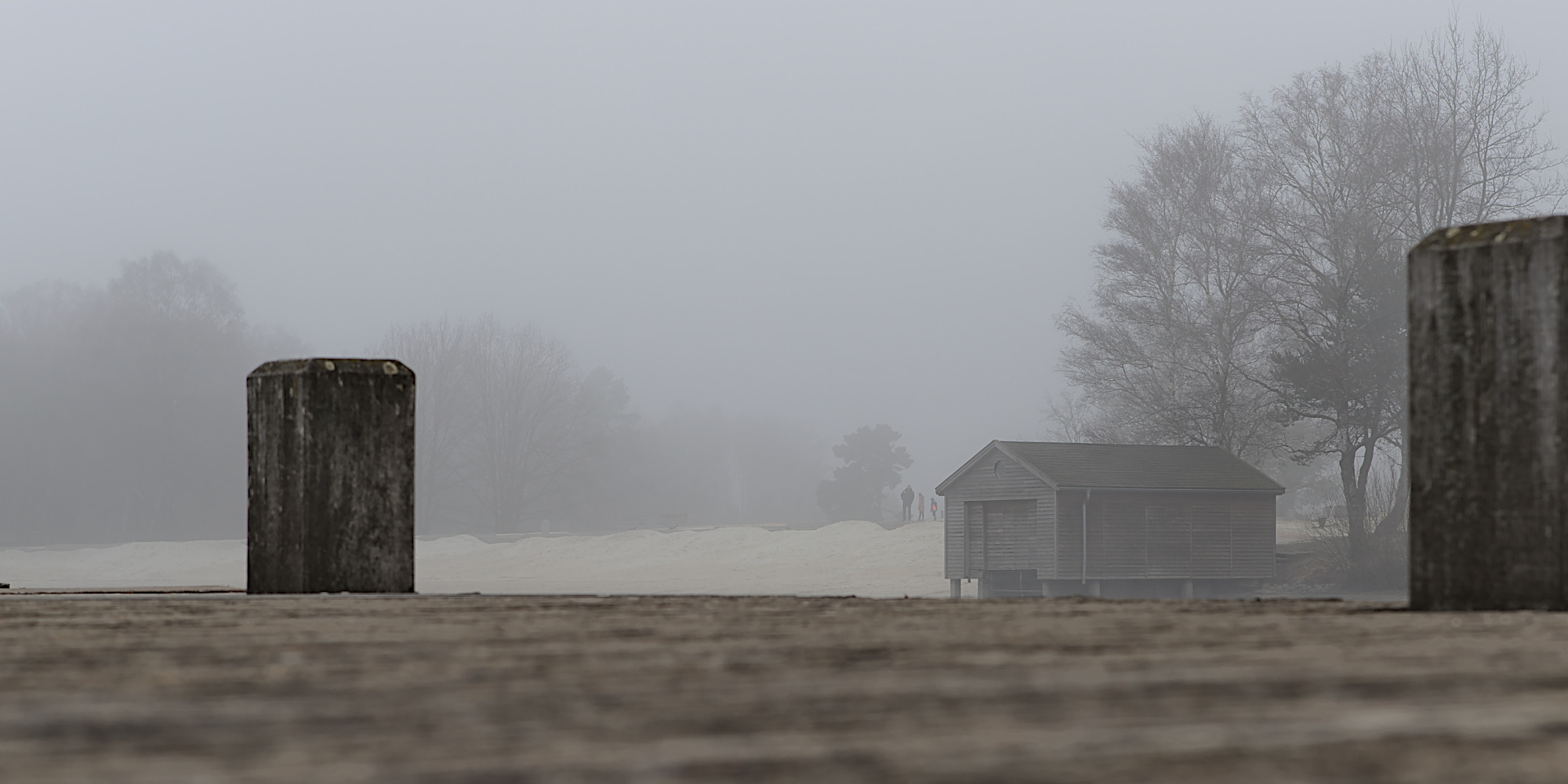 Thülsfelder Talsperre bei Nebel